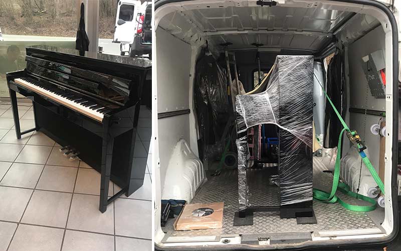 Klavier Transport | von Lautertal nach Frankfurt