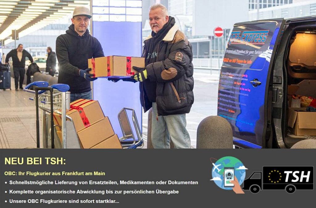 OBC | On Board Courier in Frankfurt / Main