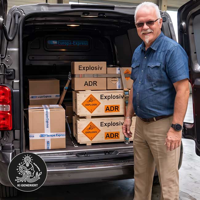 Transport von Munition und Sprengkapseln Transport von Munition und Sprengkapseln